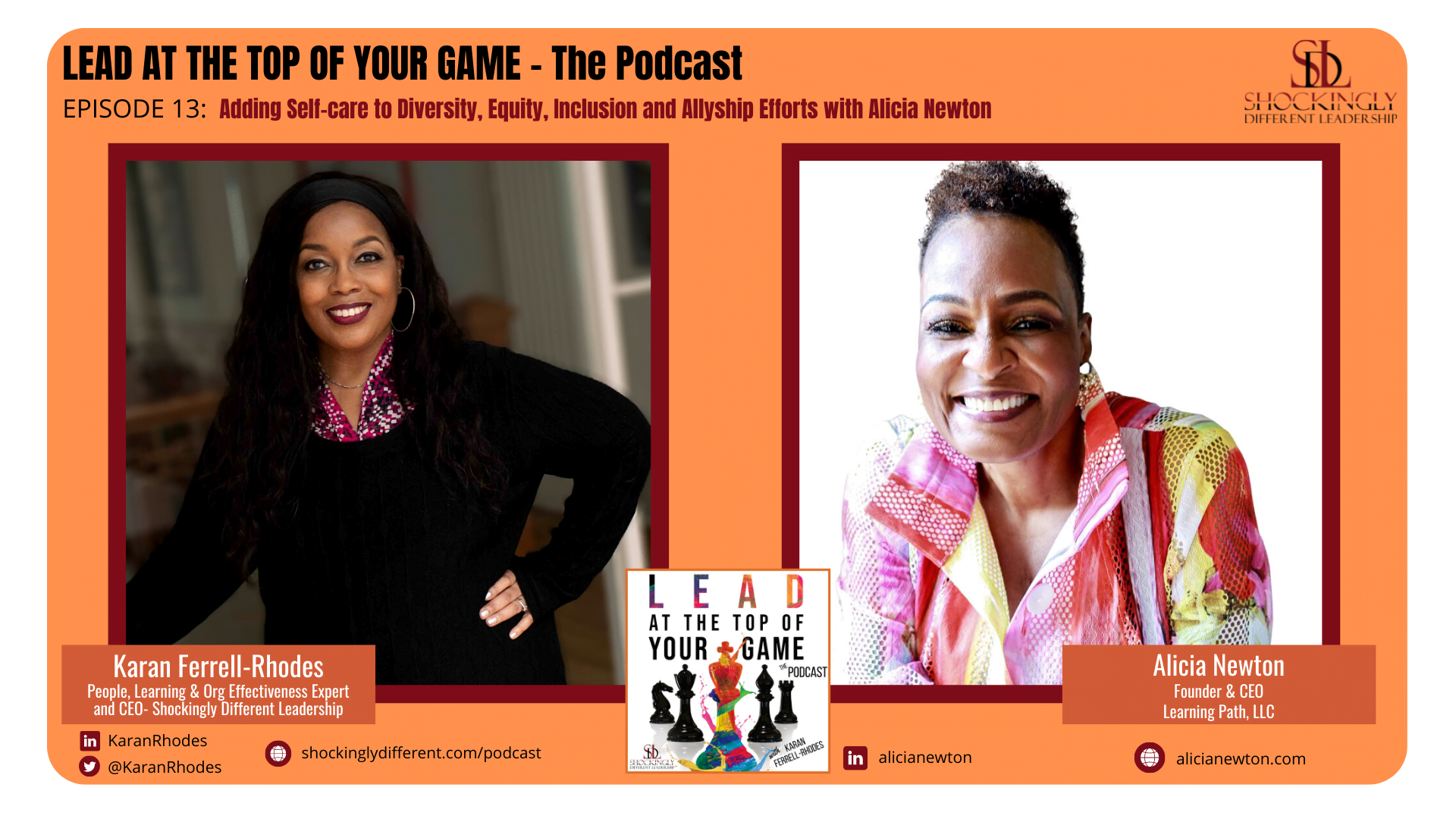 EPISODE 13 | Adding Self-Care to Diversity, Equity, Inclusion and ...